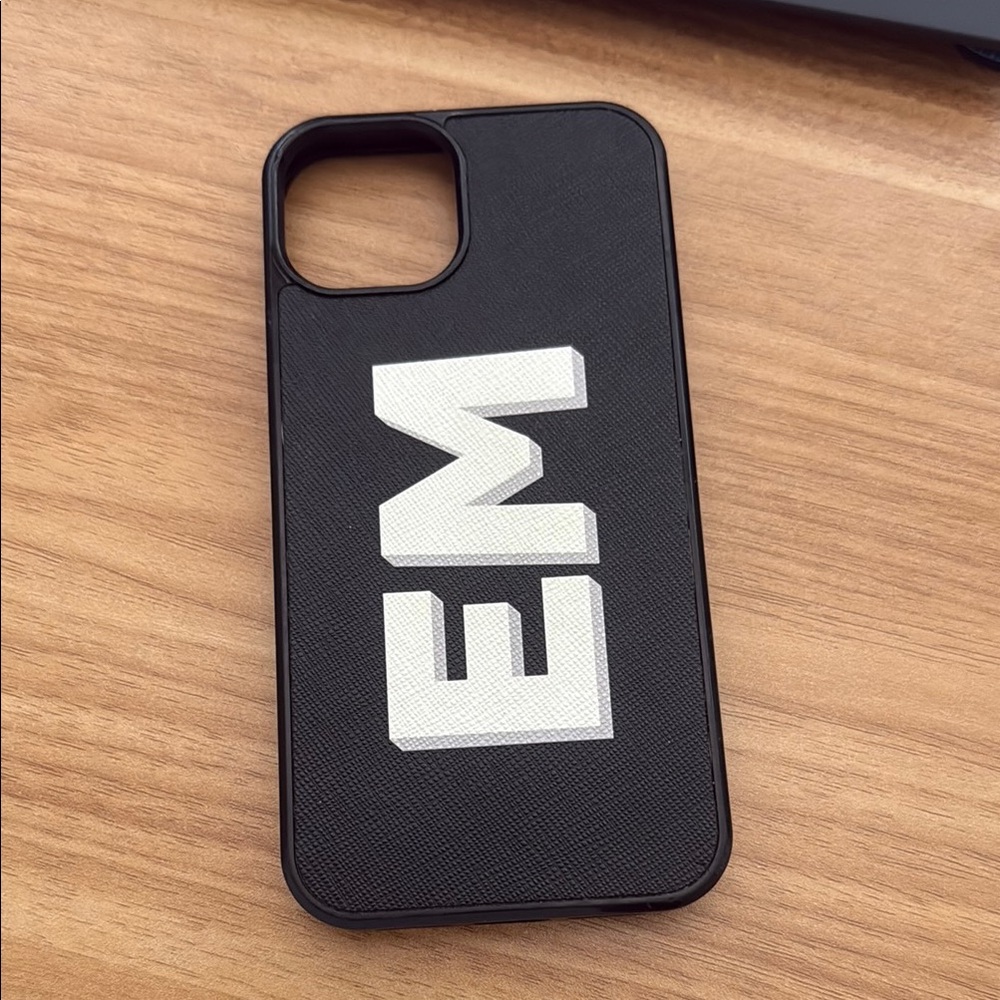 EUC iPhone 13 Black EM Phone Case